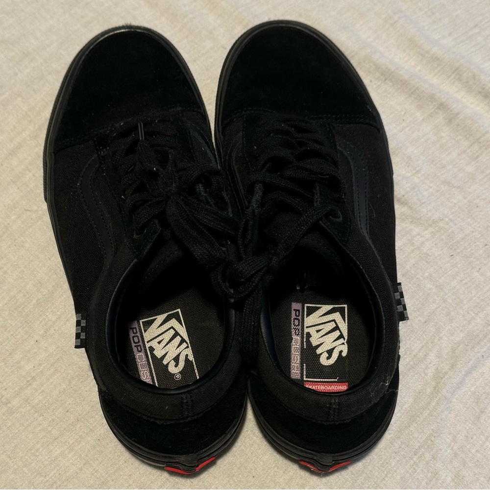 Black Men's Vans (10)